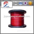 7x7 pvc 3-4mm galv wire rope in reel